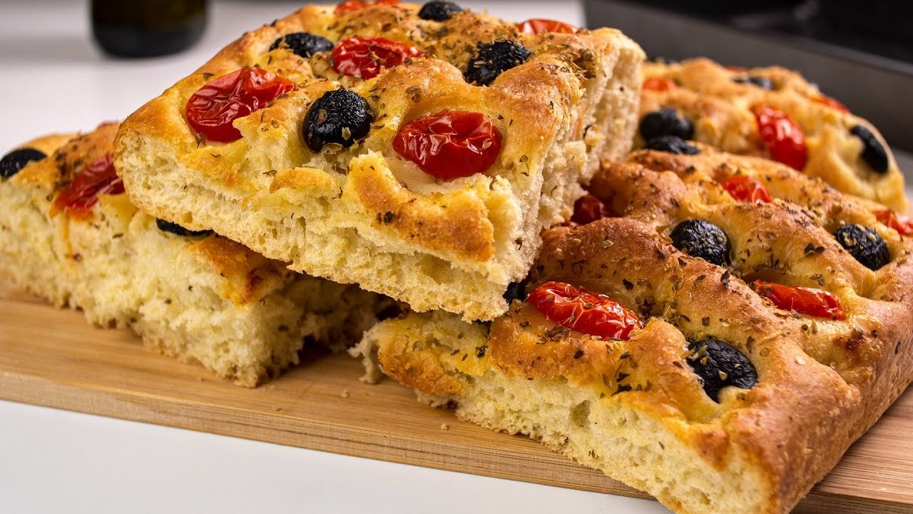 focaccia-with-tomatoes-and-olives-recipe